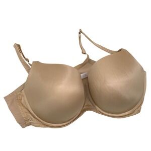 Cacique Boost Balconette Underwire Padded‎ Bra 46DD Nude